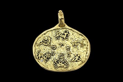 Medalhão Signos Brilhante